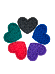 2 in 1 Heart Slow Feeder and Lick Mat